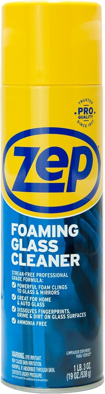 61fIMAC-NbL._AC_SL1500_ Zep Foaming Glass Cleaner Review Uncovers Powerful Streak-Free Shine on Windows Plexiglass